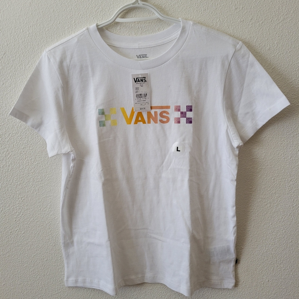 Vans women Juniors shirt large
